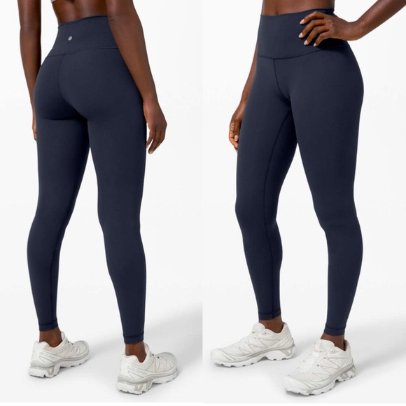 lululemon athletica Pants - Lululemon Wunder Under High-Rise Tight 25" *Full-On Luxtreme True Navy Leggings
